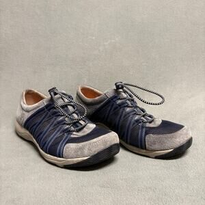 Dansko Honor Sneakers Comfort Shoes Size EU39 US8.5-9 Blue Grey‎ Women's